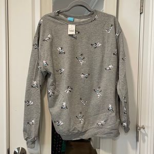 NWT Disney Frozen Olaf Sweatshirt